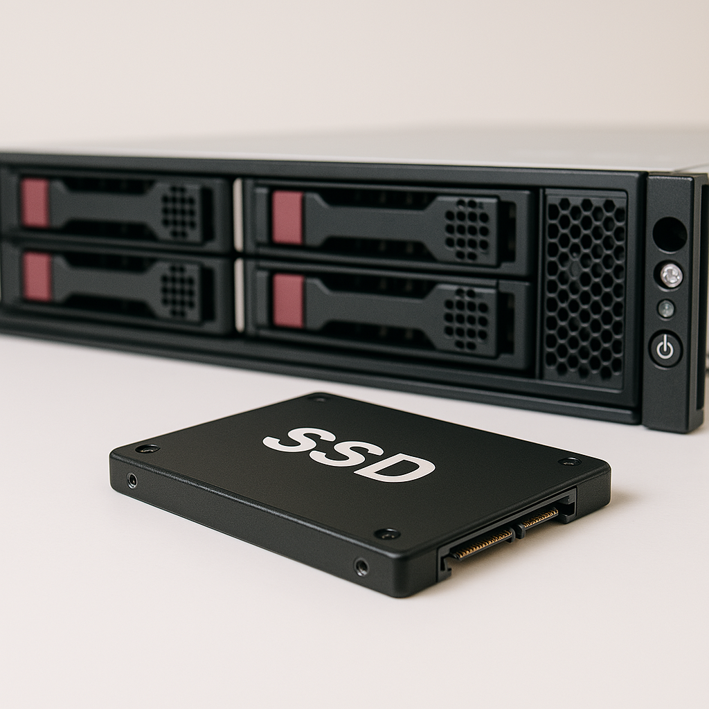 Beneficios de un hosting con almacenamiento ssd