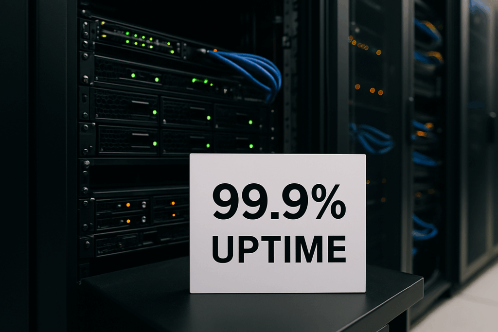 Nuestro hosting tiene 99.9% de uptime: ¿qué significa esto?